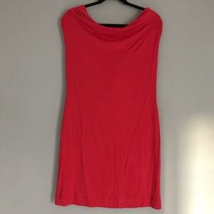 fabletics hooded cowl neck soft dress/tunic